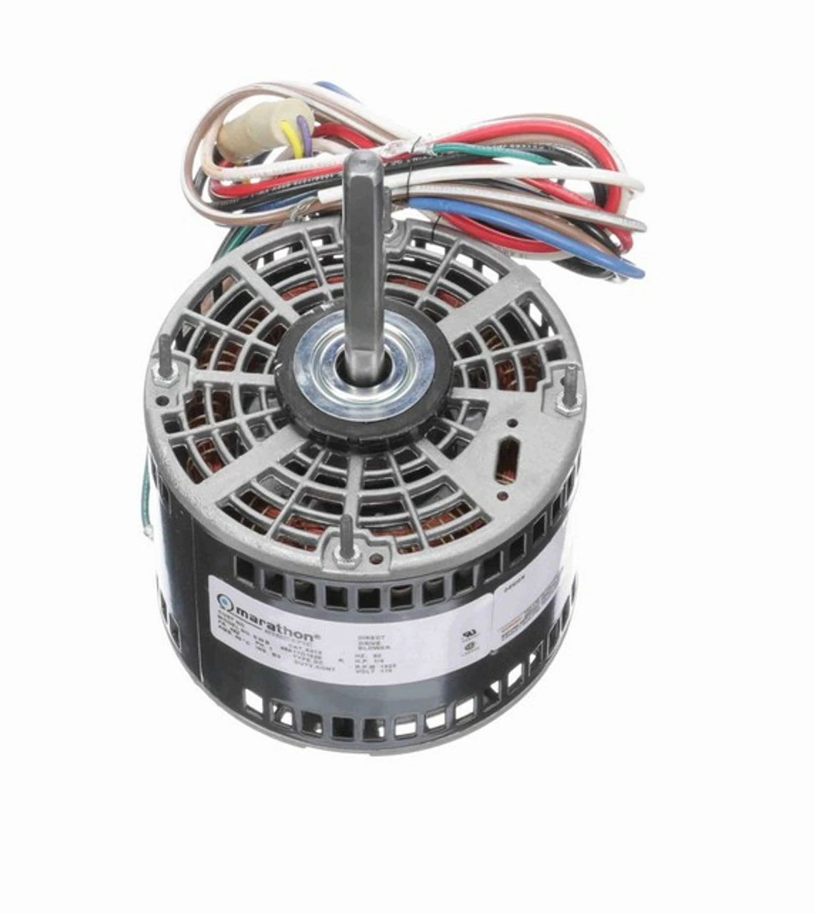 X013 Marathon 1/4 Hp 115V 1625 RPM (3 Speed) OPAO 48Y Frame Blower Motor - Image 2