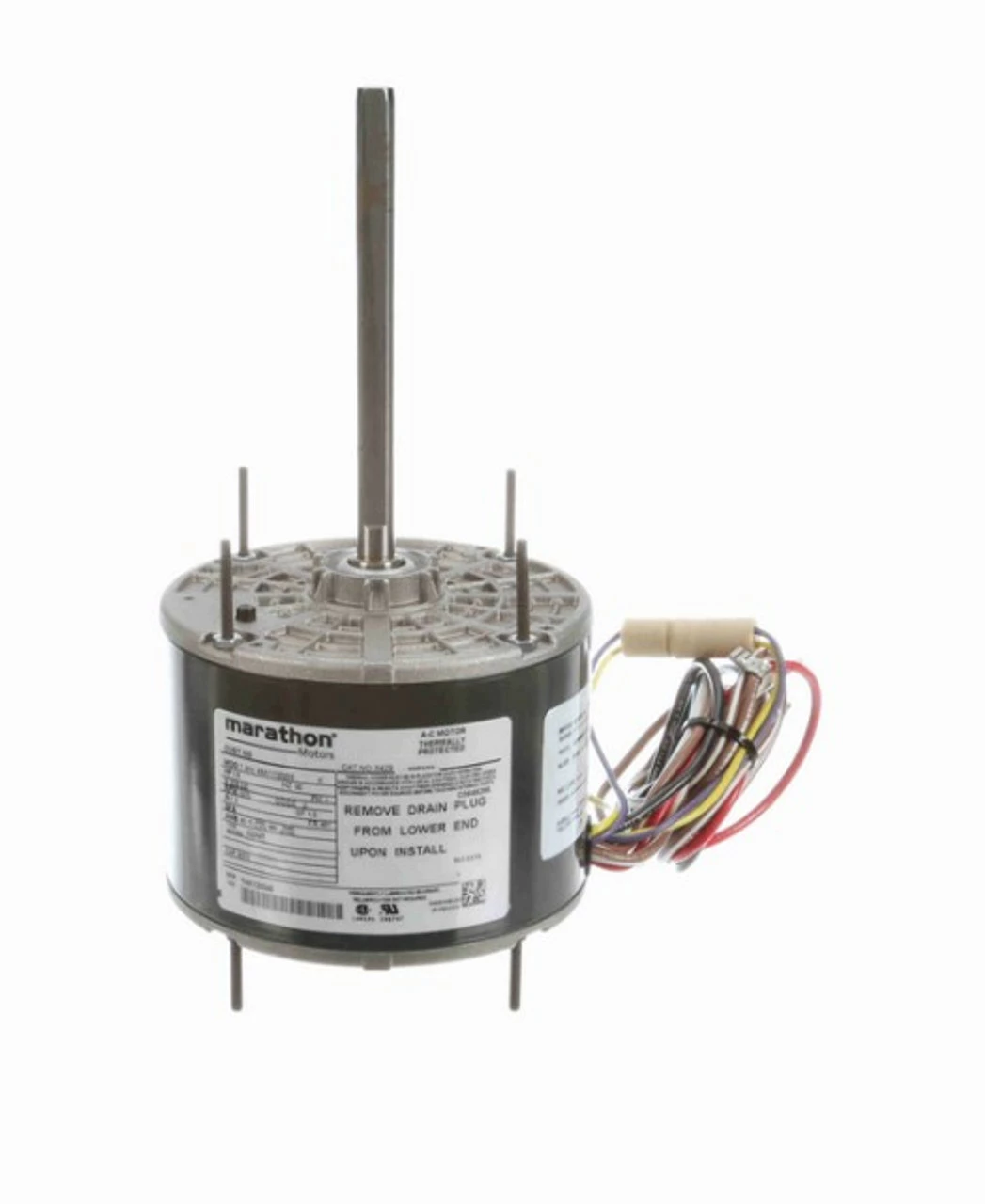 X429 Marathon 1/6 Hp 208-230V 1075 RPM TENV 48Y Frame Condenser Fan Motor