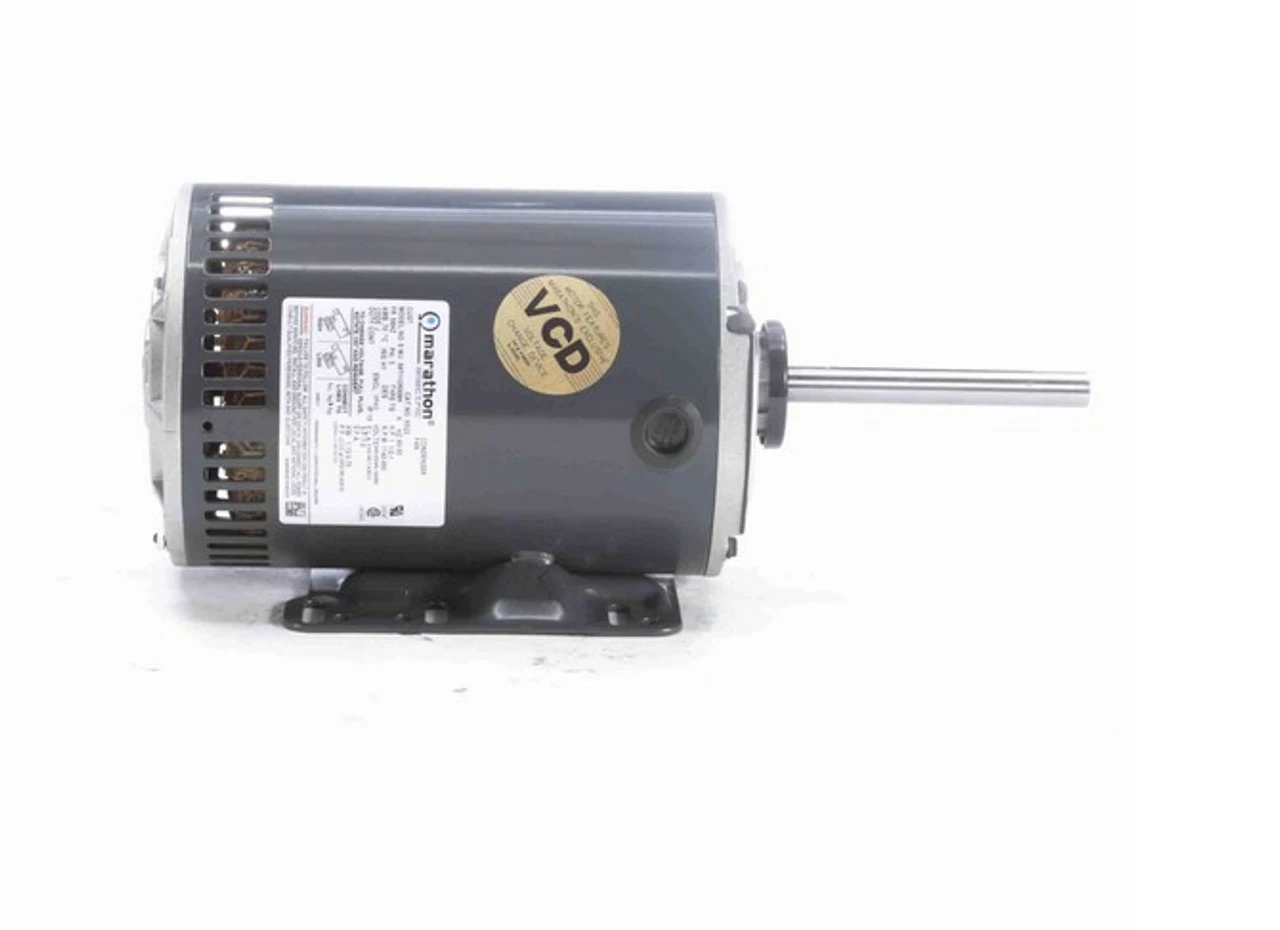 X523 Marathon 1 1/2 Hp 3-phase 208-230/460V 1140 RPM OPAO 56HZ Frame Condenser Fan Motor - Image 3