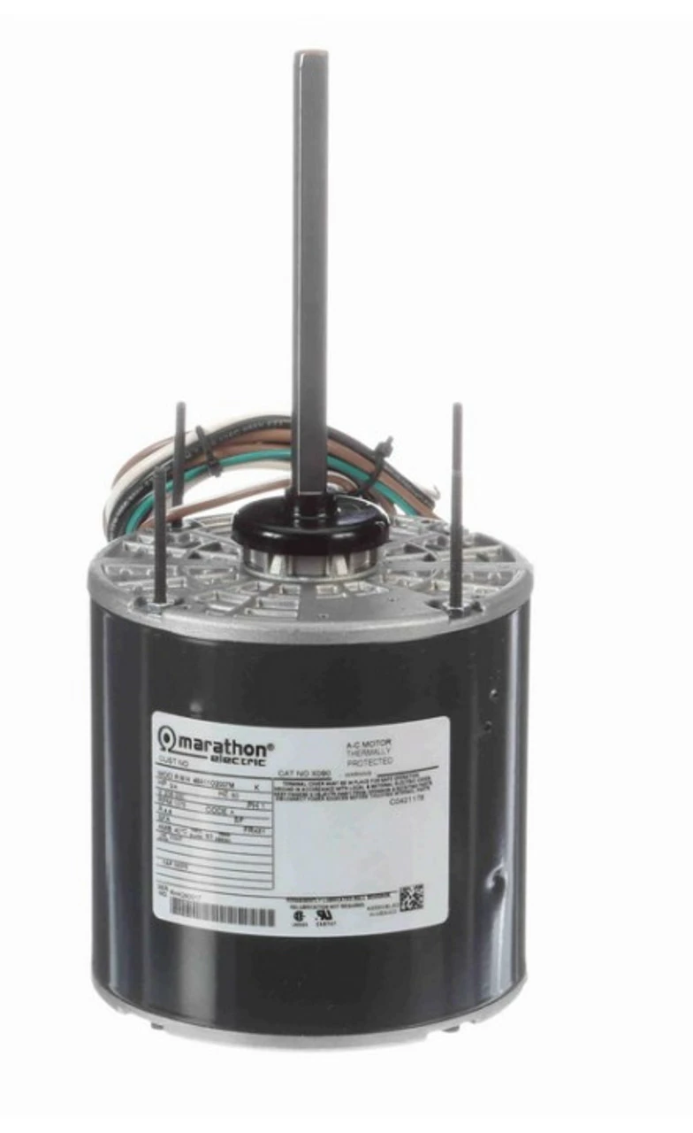 X090 Marathon 3/4 Hp 208-230V 1075 RPM OPAO 48Y Frame Condenser Fan Motor